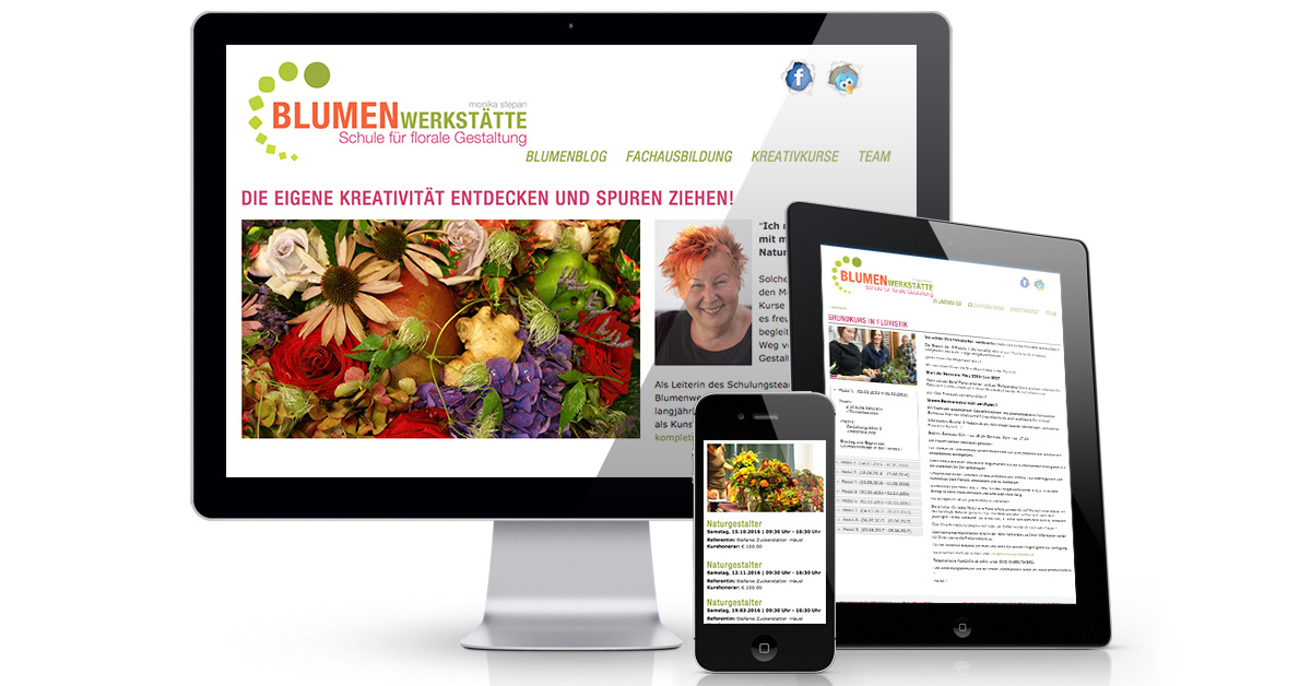 Blumenwerkstätte - Schule für florale Gestaltung